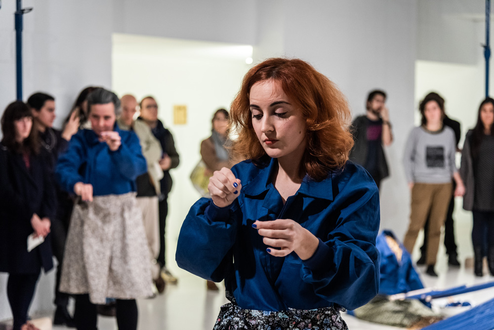 María Roja: Performance Fundació Joan Miró